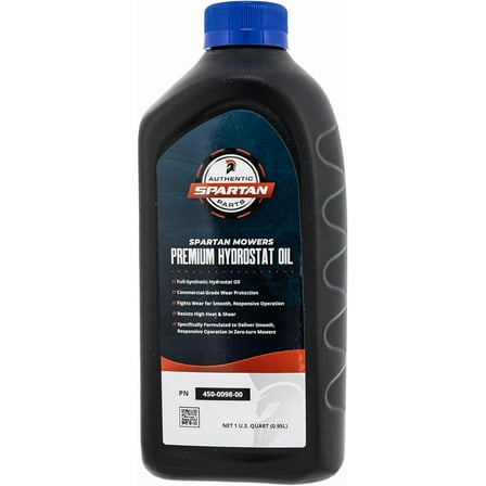 Mowers 20W-50 Premium Synthetic Hydraulic Transmission Oil High Performance Quart 450-0098-00