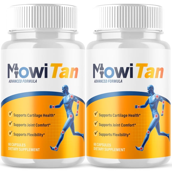 MowiTan Support Pills Advanced Mobility Support Supplement Mowi Tan 120 Capsules