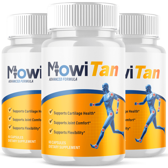 MowiTan Support Pills Advanced Mobility Support Supplement Mowi Tan 180 Capsules