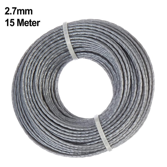 Mowing Line 15M Replacement Line with Draht Lawn Trimmer Trimmer Lines