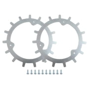 Mowing Robot Anti-Slip Spike Set For Mowing Robot For Mammotion Yuka Mini Self-Centring Stainless Steel For Smooth Operation