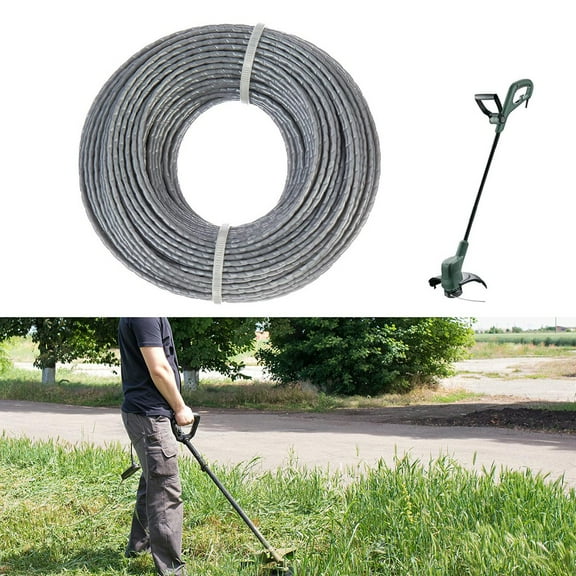 Mowing line 15m replacement line with DRAHT lawn trimmer trimmer lines Smile Home