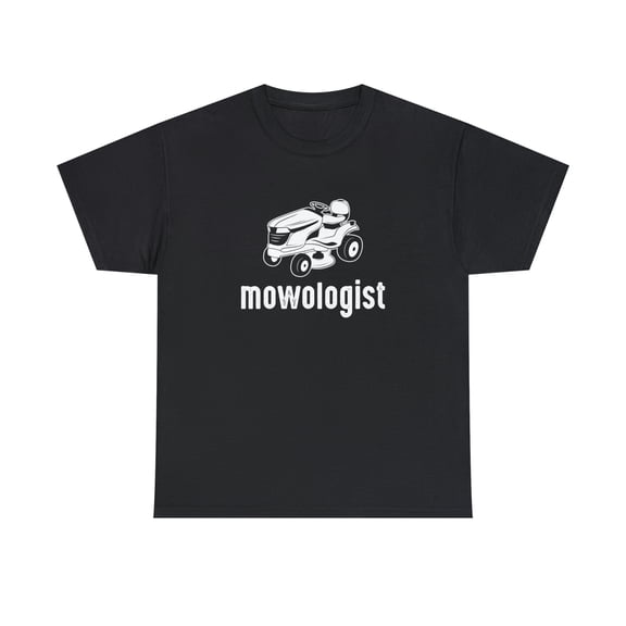 Mowologist v1 Riding Mower Shirt - Funny Lawn Mowing Gift For Dad - ID: 523