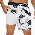 thumbnail image 1 of Mowujeit Mens Swim Trunks Quick Dry Board Shorts Beach Short Bathing Suits, Size S, 1 of 7