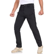 Mowujeit Mens Stretch Pants Water Resistant Cargo Pant Outdoor Lightweight Work Hiking