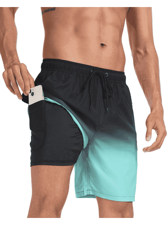 Swim Trunks Men Quick Dry Summer Board Shorts Breathable Swim Shorts for Men XL
