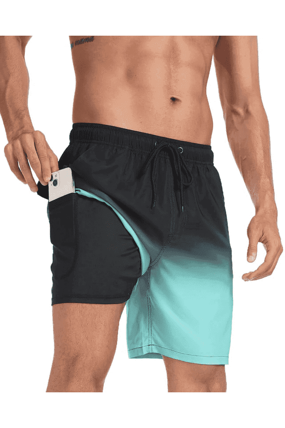 Mens Quick Dry Swim Trunks XXL
