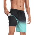thumbnail image 1 of Mowujeit Swim Trunks Men Quick Dry Summer Board Shorts Breathable Swim Shorts for Men, XXXL, 1 of 7
