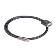 Moxa CBL-RJ45F9-150, 1.5M 8-pin RJ45 to female DB9 RS-232 DCE cable for NP5600, NP5210, CP104JU