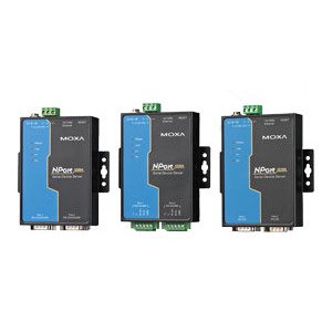 MOXA NPort 5250A - 2 Ports Device Server, 10/100M Ethernet, RS-232/422/485, DB9 Male, 15KV ESD, 0.5KV Serial Surge, 1248VDC, 060C