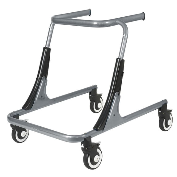 Fabrication Enterprises 31-3042GRY Large Moxie GT Gait Trainer, Sword Gray