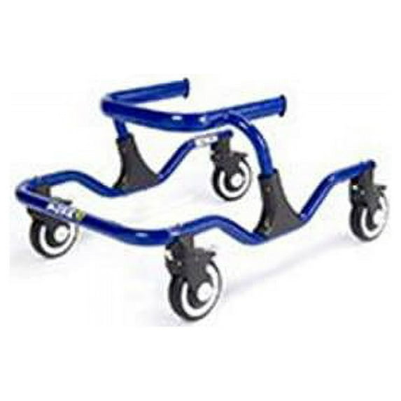 Fabrication Enterprises 31-3040B Small Moxie GT Gait Trainer, Warrior Blue