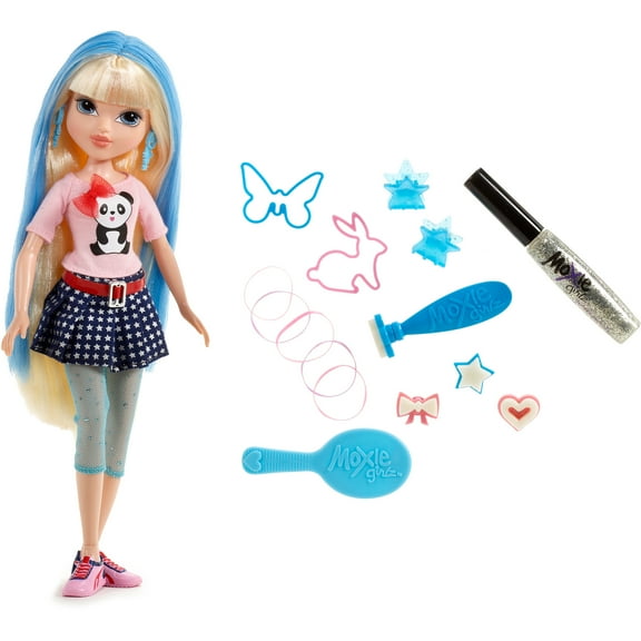 Moxie Girlz Magic Hair Stamp Designer Doll, Avery