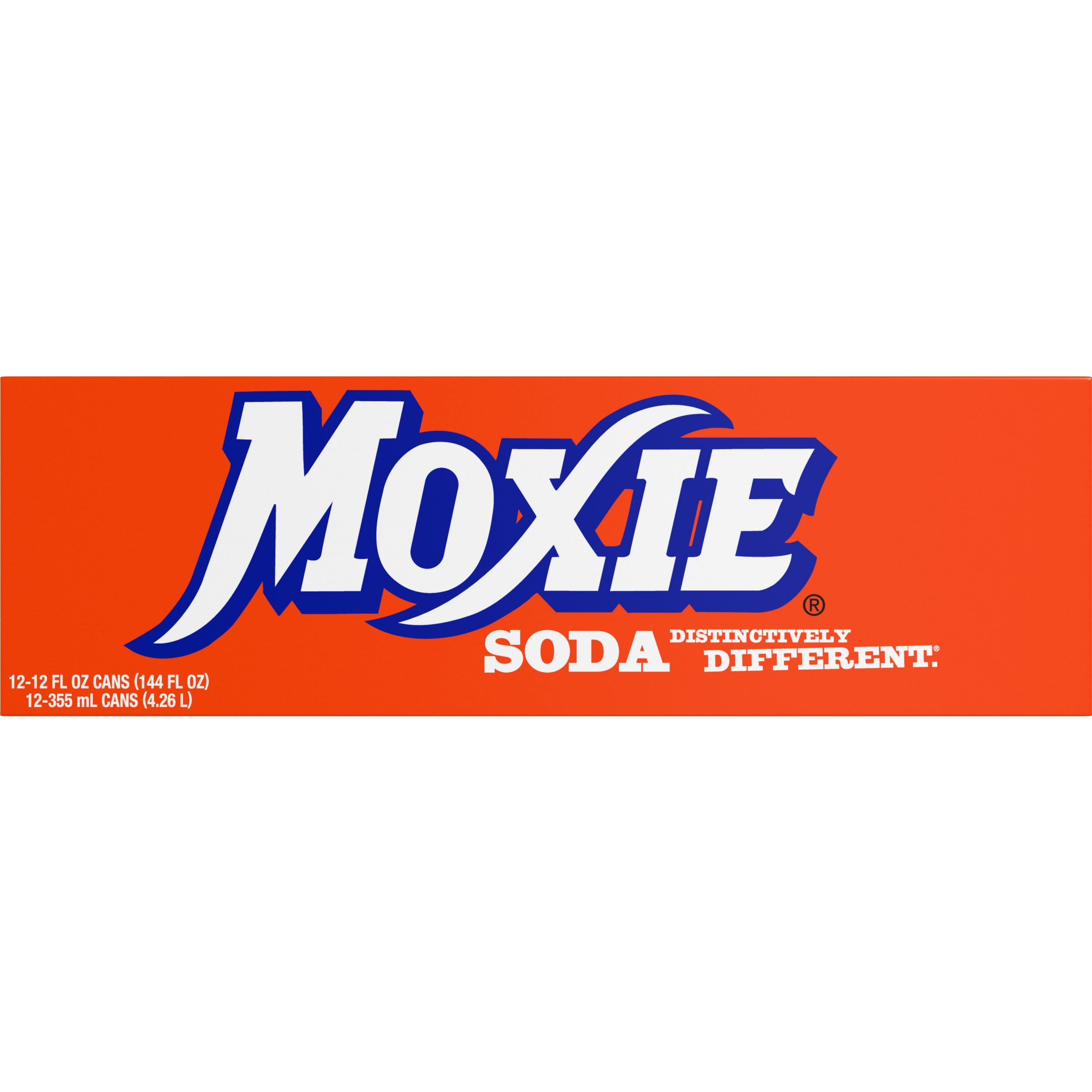 Moxie Soda Pop, 12 fl oz, 12 Pack Cans