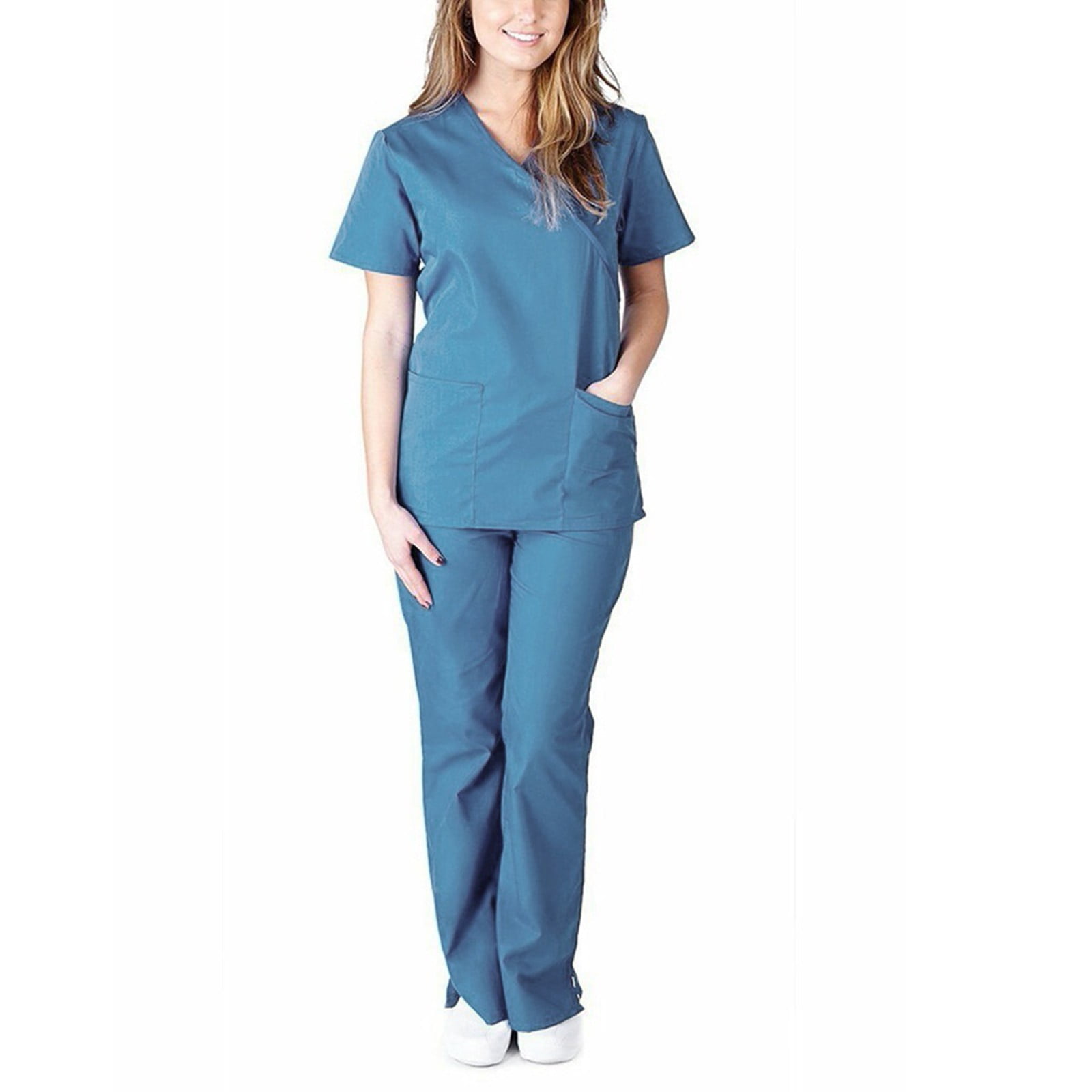 Moxiu Daily Deals,Scrubs for Women Set Jogger Pants Clearance Sale 2023