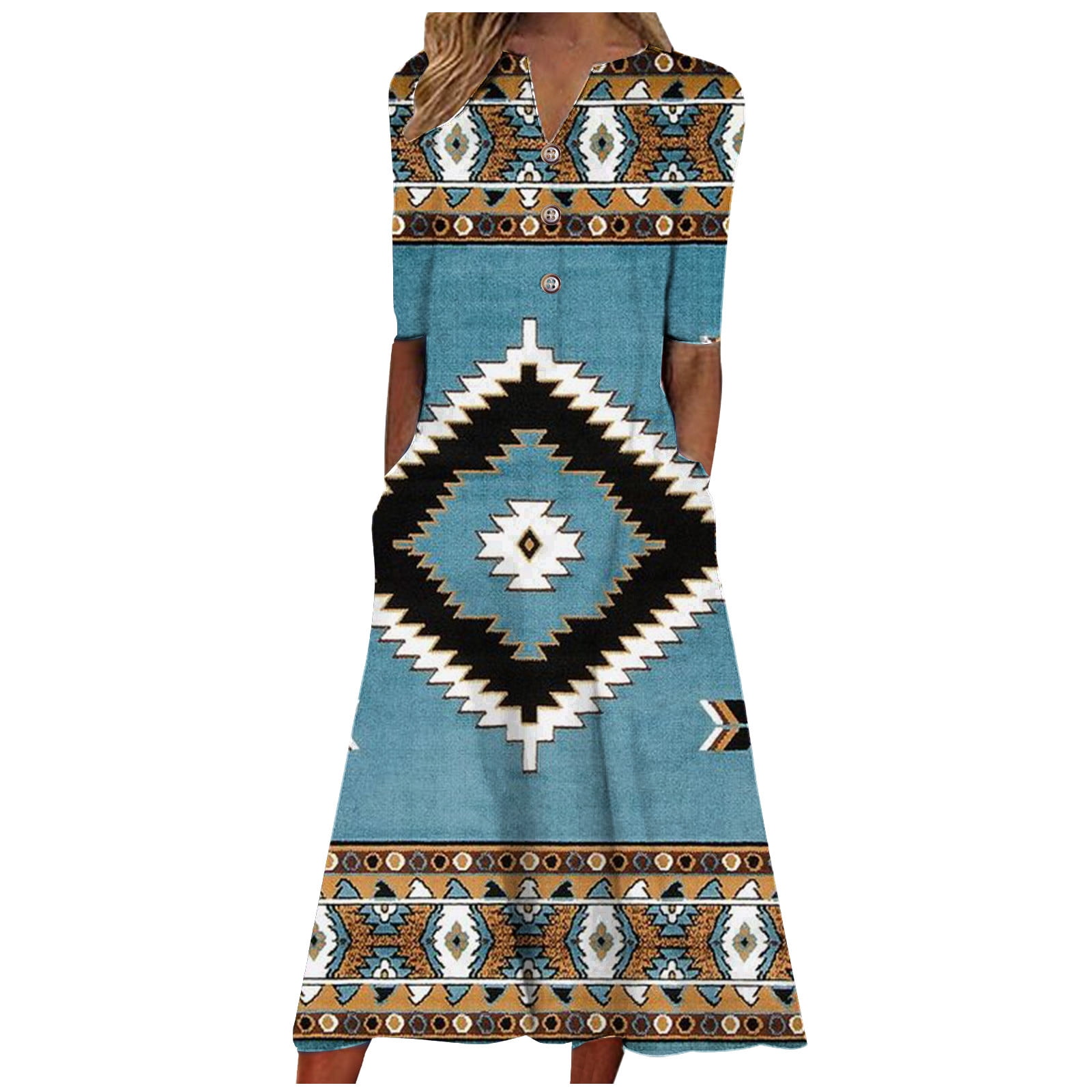 Moxiu Daily Deals,Womens Summer Dresses Clearance Sale,Boho Dress for