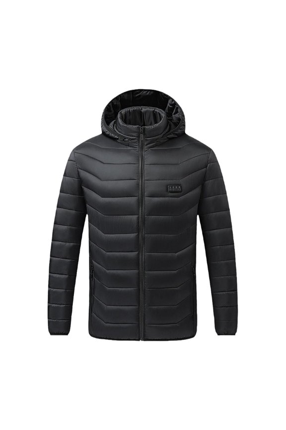 Heated Jackets for Men and Women Heated Jackets for Men Women 21 Zones Heated Hoodie Heated Coat 2025 Soft Shell Heated Outerwear Black,XXL