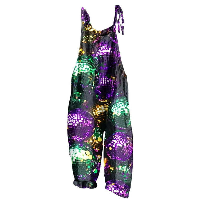 mardi gras jumpsuit