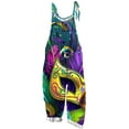 thumbnail image 1 of Moxiu Mardi Gras Jumpsuit Women Sparkly Sequin Glitter Sleeveless Wide Leg Pants Jumpsuits Carnival Party Bib Overalls 2025 Purple,XXL, 1 of 5