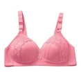 thumbnail image 1 of Moxiu Plus Size Bras for Women 2023 Full Figure Beauty Back Lace Corset Smoothing Bra Wireless Underwire Bralettes Comfy Large Bust Everyday Lingerie, 1 of 4