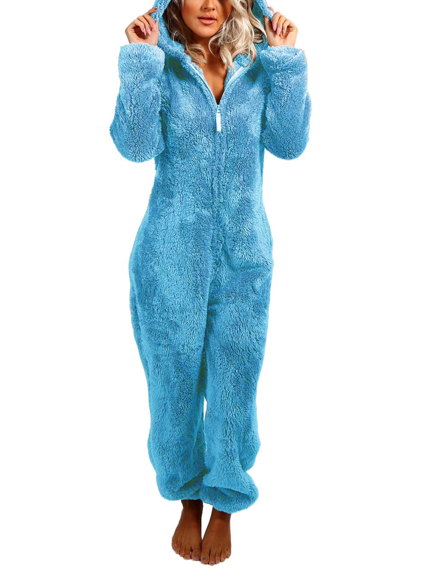 Fleece One Piece Pajamas