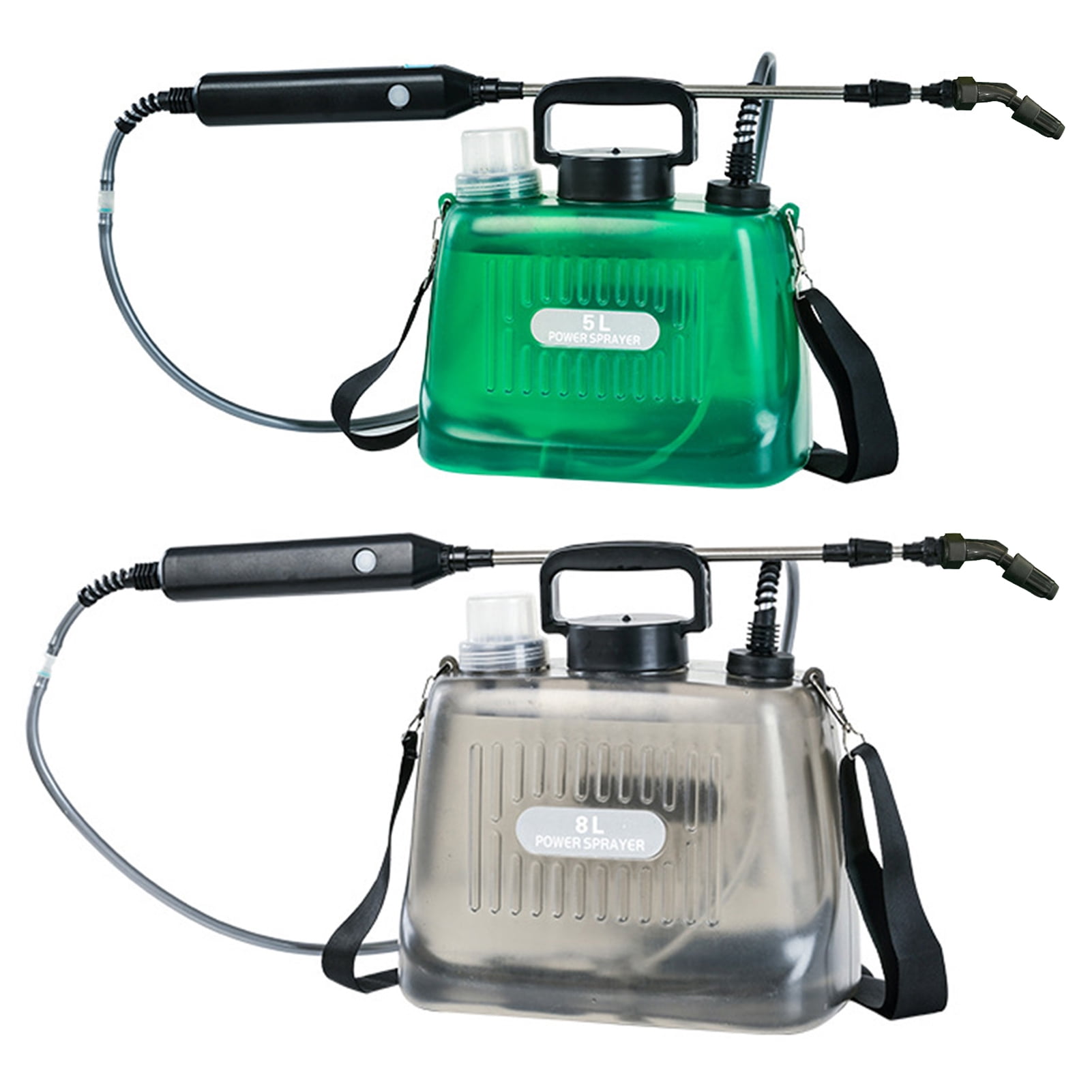 Moxufan 2 Gallon Electric Garden Sprayer with Telescopic Wand Self ...