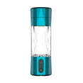 thumbnail image 1 of Moxufan 208ml Hydrogen Water Bottle Generator 6000-8000 PPB Portable Hydrogen Water Ionizer Machine with PEM Technology,Silver, 1 of 7