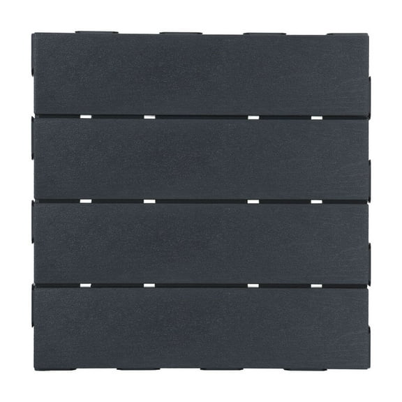 Moxufan 36 Pcs Waterproof Balcony Floor Tiles,Great Friction Anti-break Patio Deck Tiles with Efficient Drainage Design,Porch Backyard Pathway Tiles,Light Gray