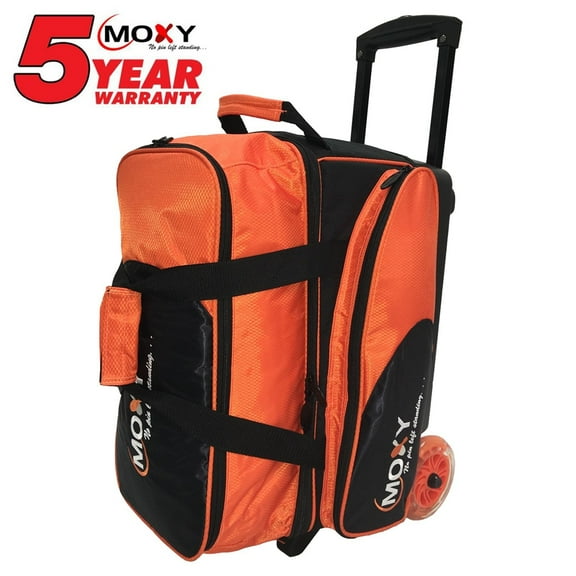 Moxy Blade Premium Double Roller Bowling Bag - Orange