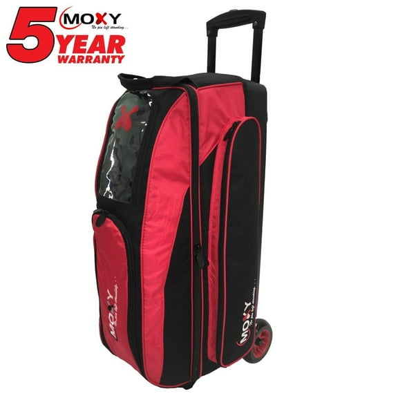 Moxy Blade Triple Roller Bowling Bag - Red
