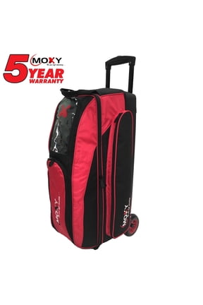Blade Triple Roller Bowling Bag - Red
