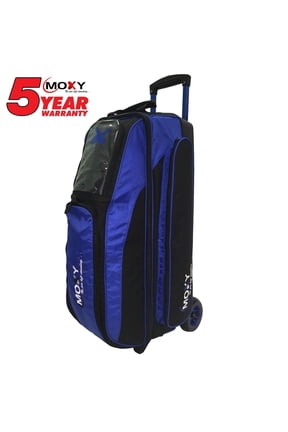 Blade Triple Roller Bowling Bag - Royal