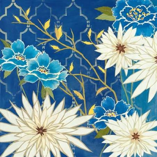 Moxy Blossom Canvas Art - Jennifer Peck (24 x 24)