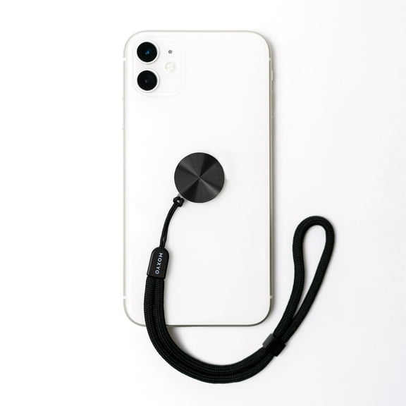 Moxyo Attachable Phone Zigi Band Lanyard Black
