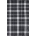 thumbnail image 1 of Moya Farmhouse Plaid, Handmade Rug, Blackand White, 4ft x 6ft Accent Rug, 1 of 6