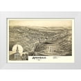thumbnail image 1 of Moyer 24x17 White Modern Wood Framed Museum Art Print Titled - Archbald Pennsylvania - Moyer 1892, 1 of 4