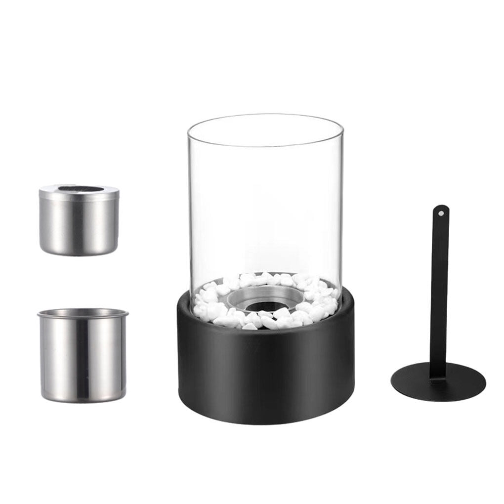 Moyic Tabletop Fire Pit [3h Burning Time] Indoor & Outdoor Ethanol Table Top Fire Pit Bowl