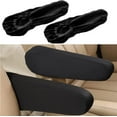 thumbnail image 1 of Moyishi Universal Fit Automotive Black Cloth Fabric Armrest Covers for Cars,Trucks, SUVs, and Vans, 1 of 7