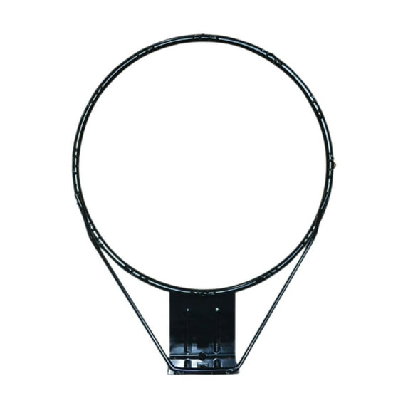 Moyitang 18 inch Basketball Rim 16 mm Steel Tube Basketball Hoop for Yard Lawn Garden Black