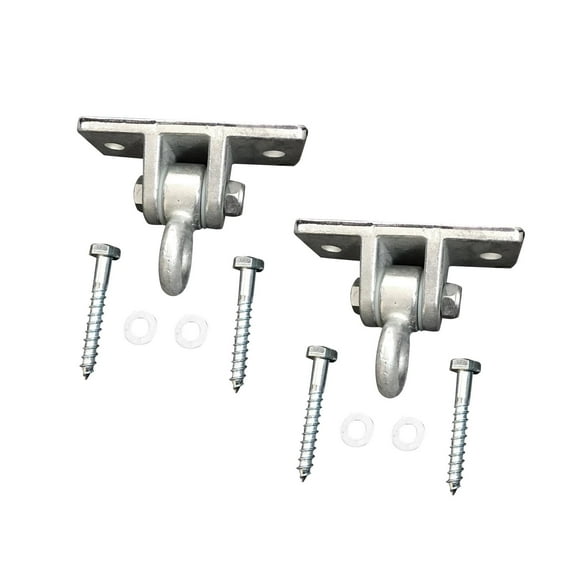 Moyitang 2 Pieces Swing Hangers Swing Set Hangers Heavy Duty Sturdy Iron Brackets Hammock