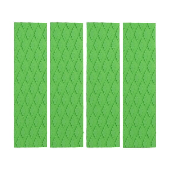 Moyitang 4Pcs Surfboard Traction Pads Deck for RV Canoe Stand up Paddleboard Green