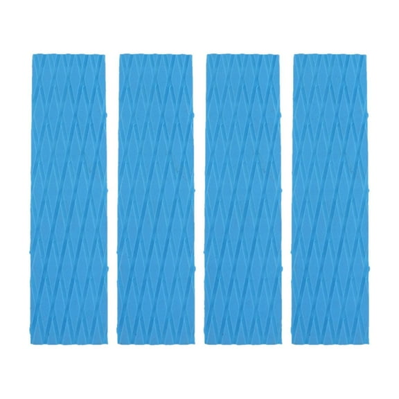 Moyitang 4Pcs Surfboard Traction Pads Deck for RV Canoe Stand up Paddleboard Light Blue