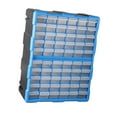 thumbnail image 1 of Moyitang 60 Drawers Parts Organizer Garage Storage Sorting Box Wall Mount Tool Chests Blue, 1 of 9