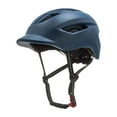 thumbnail image 1 of Moyitang Adults Bike Helmet with Light Shockproof Protective Men Women Scooter Helmet Blue, 1 of 9