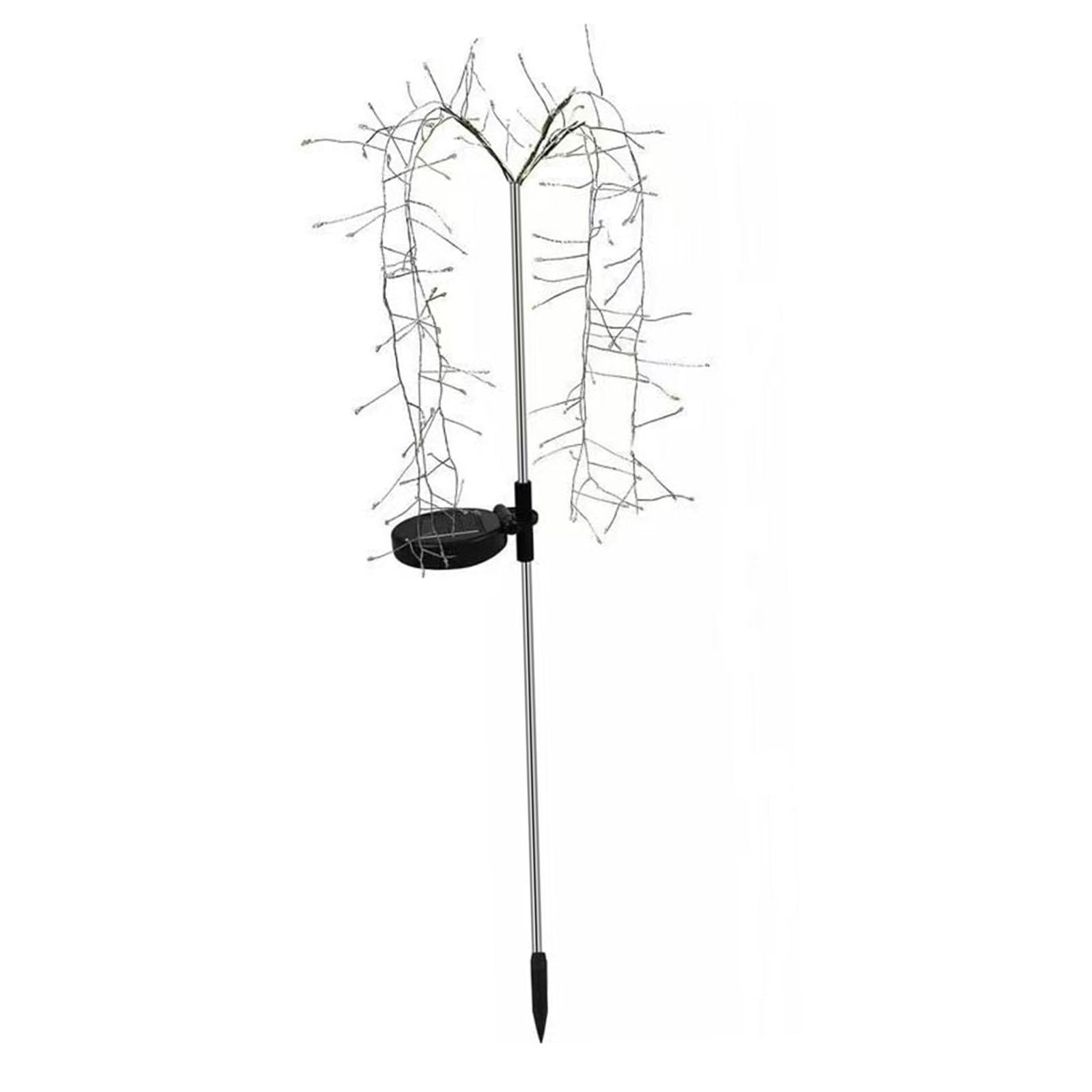 Moyitang Artificial Tree with Lights 8 Modes Landscape Patio Lamp Garden Solar Lights Colorful Light