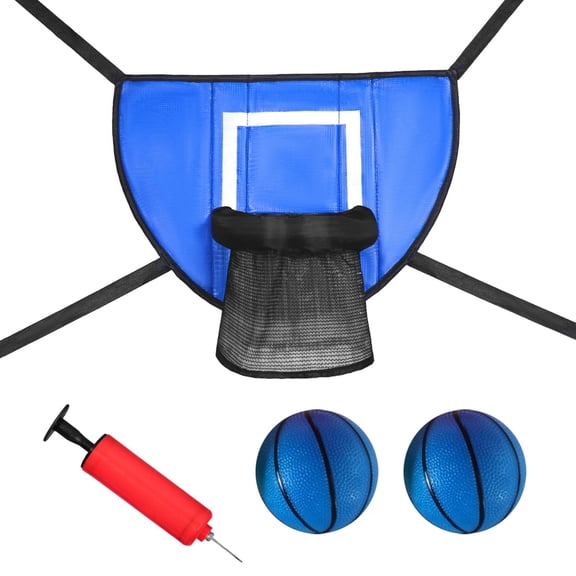 Moyitang Basketball Hoop for Trampoline Sturdy for Dunking Breakaway Rim for Safe Dunking