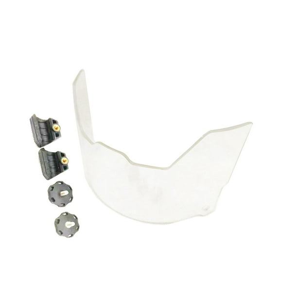 Moyitang Football Visor Easy to Install Helmet Scratch Resistant for Football Helmet