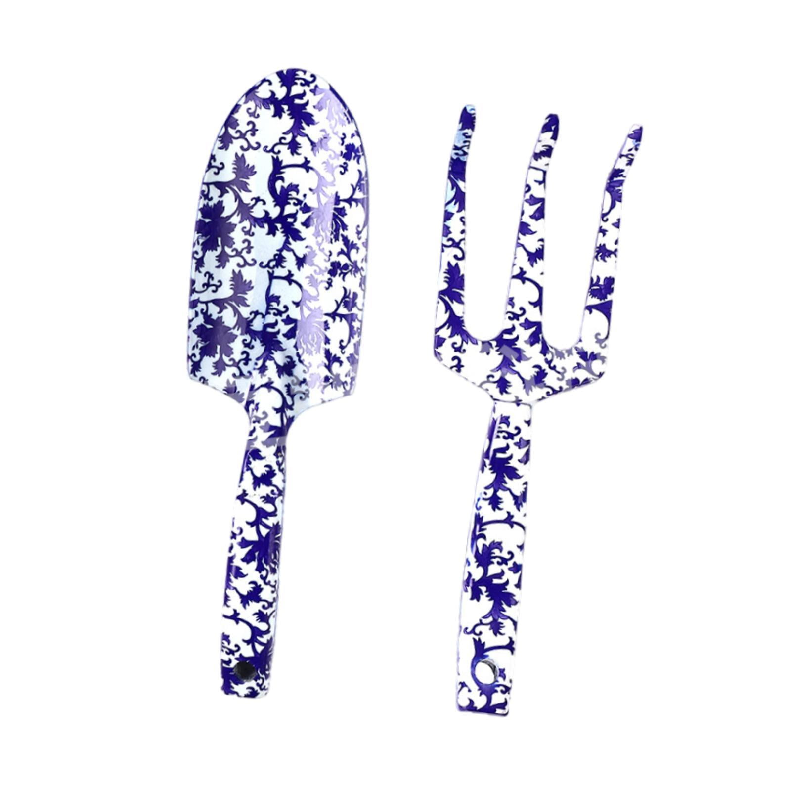 Moyitang Garden Tool Set Planting Transplanting Cultivator Spade Hand Trowel and Fork