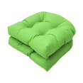 thumbnail image 1 of Moyitang Indoor Outdoor Wicker Patio Seat Cushion 48 Cmx48 cm Non Slip Thick Set of 2 Green, 1 of 9