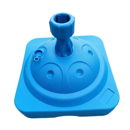 Moyitang Parasol Stand Sturdy Parasol Attachment Umbrella Base for Patio Lawn Outdoor Blue